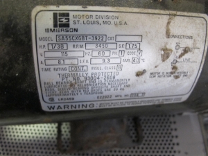 LOT TO INCLUDE: MISC. CONTROL BOX, INFRARED SENSOR, POWER SUPPLIES, (2) DAYTON MOTORS, MODEL #6K580, 1/2 HP, 3450 RPM, (1) EMERSON MODEL # SA55CXGBT-3922, 1/3B HP, 3450 RPM. LOADING & HANDLING FEE $15-4036
